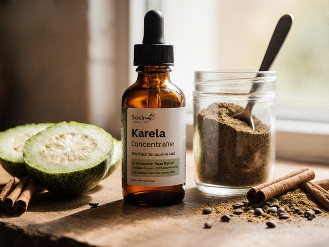 Karela Concentrate vs. Popular Herbal Blood‑Sugar Alternatives - A Side‑by‑Side Comparison