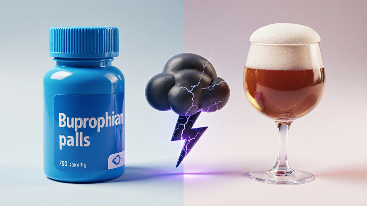 Bupropion and Alcohol: Why the Mix Is Dangerous