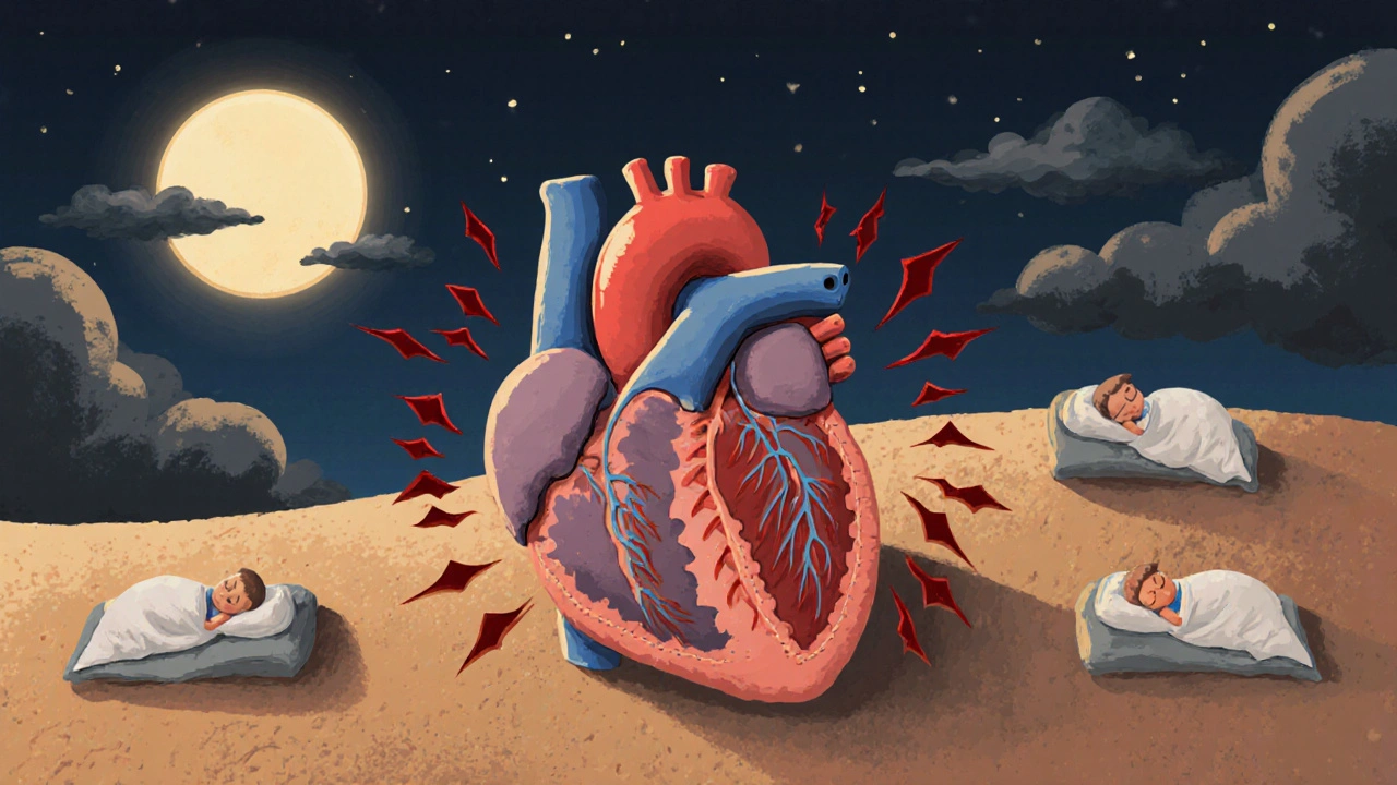 Sleep Apnea and Heart Risk: How Untreated Breathing Issues Raise Blood Pressure and Trigger Arrhythmias