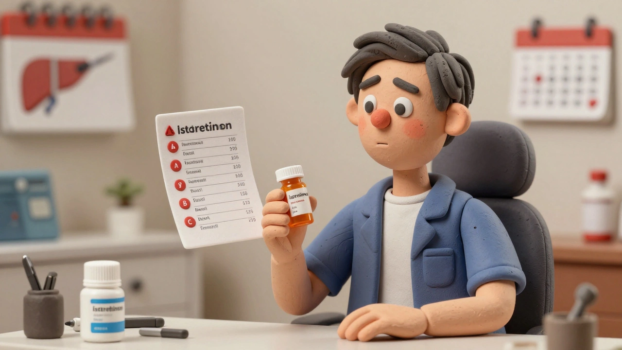 Isotretinoin for Severe Acne: What You Need to Know About Safety, Lab Tests, and Results