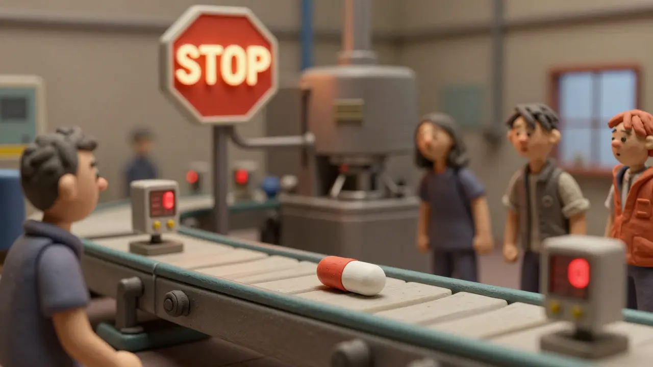 Quality Problems and Shortages: When Drug Production Must Stop