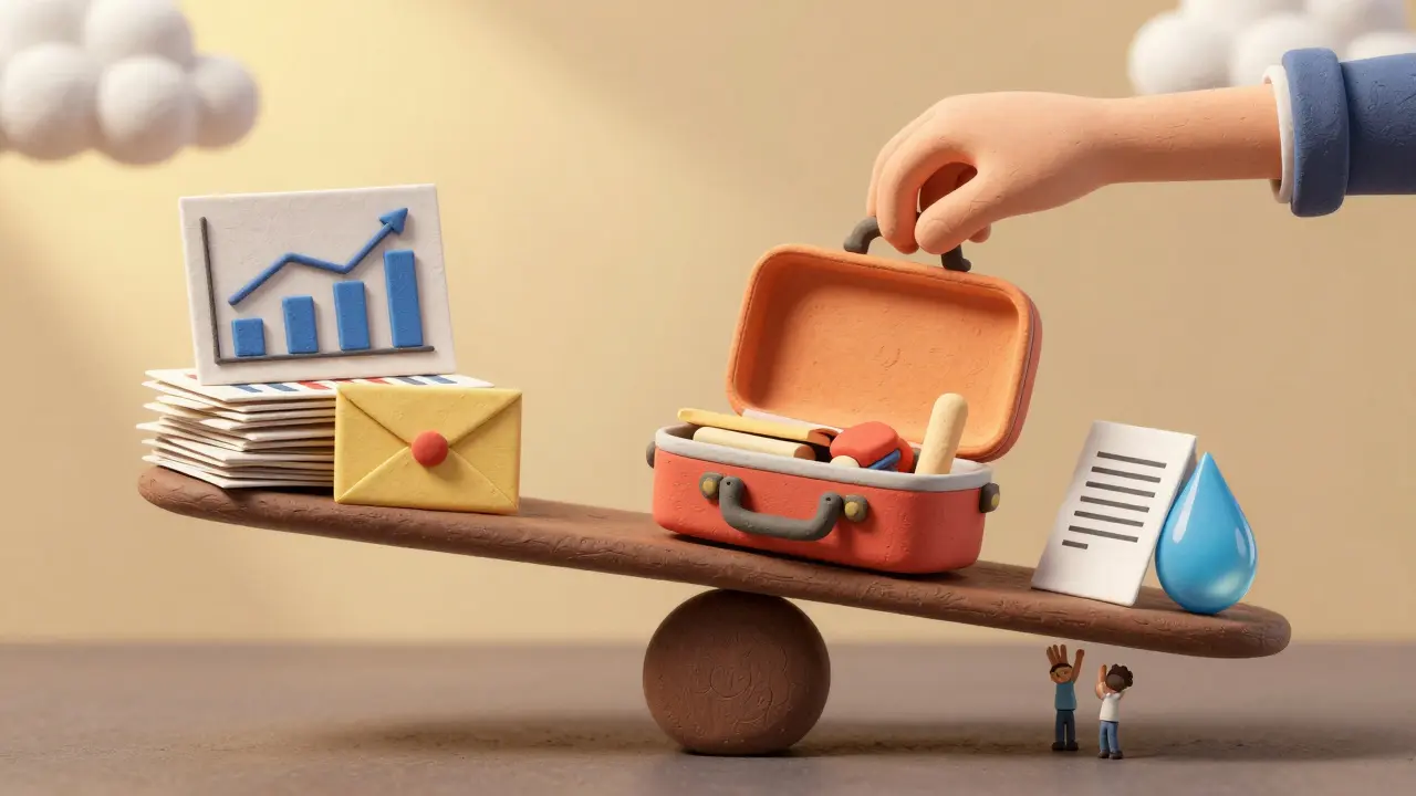 A tipping scale favoring corporate profits over public safety, with citizens reaching up to restore balance.