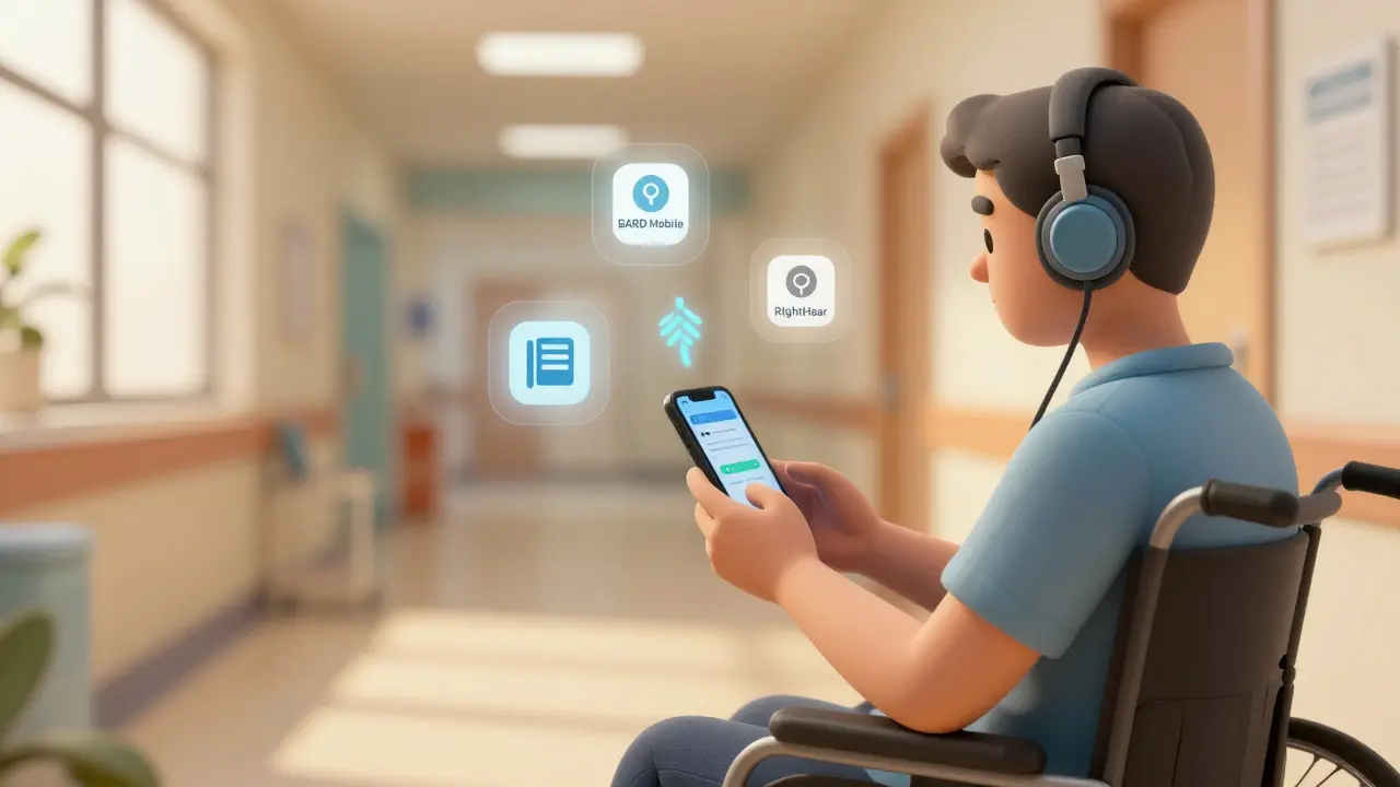 Accessible Audio Resources for Visually Impaired Patients: Essential Tools for Healthcare